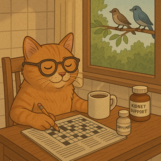 Gentle Paws – CBD + Omega-3 Oil for Senior Cats